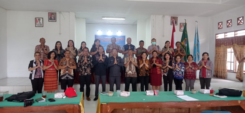 Road Show BKPSDM Kabupaten Toba di Kecamatan Parmaksian