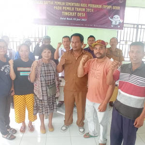 Rapat Pembentukan Panitia Pemilihan Kepala Desa Dolok Nauli