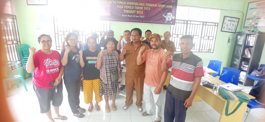 Rapat Pembentukan Panitia Pemilihan Kepala Desa Dolok Nauli