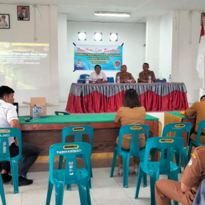 Sosialisasi dan Koordinasi Pembuatan Peta Zona Nilai Tanah di Kecamatan Parmaksian