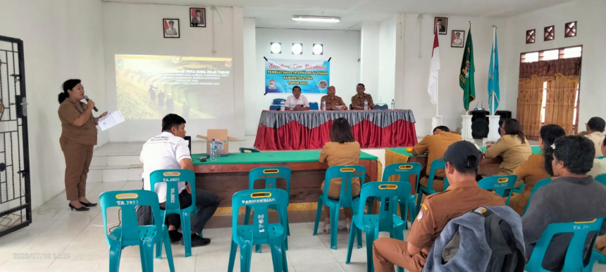 Sosialisasi dan Koordinasi Pembuatan Peta Zona Nilai Tanah di Kecamatan Parmaksian