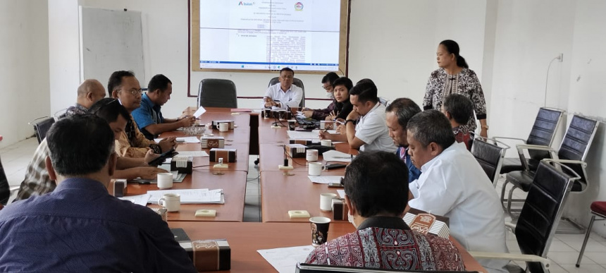 Rapat Penyusunan Draf Perjanjian Kerja Sama Dengan Pemkab Toba & PT. Indonesia Asahan Inalum (Persero) tentang Pemanfaatan Material Sedimen Hasil Pengerukan Sungai Asahan di Kabupaten Toba