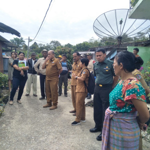 Monitoring Keamanan dan Ketertiban dalam rangka mendampingi Pemerintah Desa Pangombusan terkait adanya masalah tanah warga di Lumban Sihole