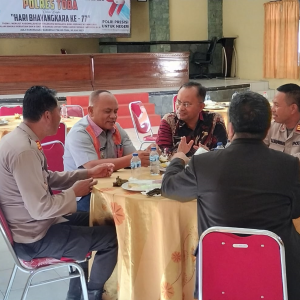 Doa Bersama Lintas Agama dalam  Rangka Hari Bhayangkara ke-77