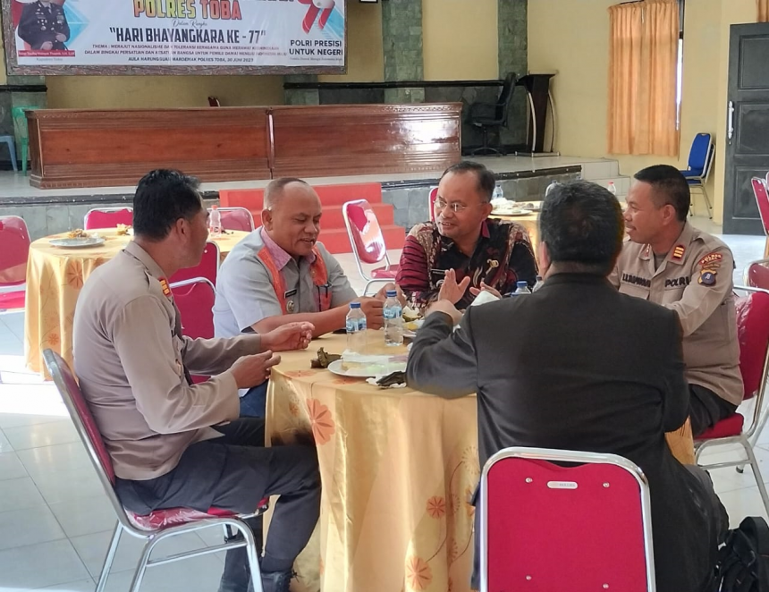 Doa Bersama Lintas Agama dalam  Rangka Hari Bhayangkara ke-77