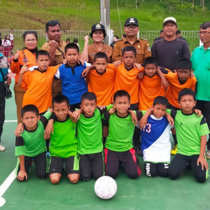 Pembukaan Pertandingan Futsal Tingkat SD se-Kecamatan Parmaksian dalam Rangka Menyambut HUT RI ke 78