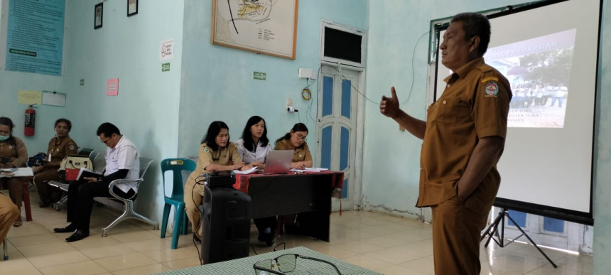 Rapat Lintas Sektoral dalam Persiapan Re-Akreditasi Puskesmas Parmaksian