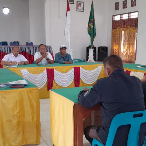 Rapat Finalisasi Persiapan Perayaan Peringatan HUT RI Ke 78 Tingkat Kecamatan Parmaksian