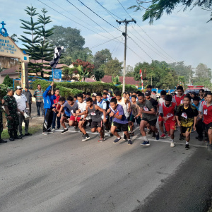 Lomba Lari Marathon Tingkat SMA/SMK Menyambut HUT RI ke 78 Kecamatan Parmaksian