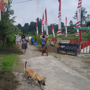 Gotong Royong di Desa Siantar Utara