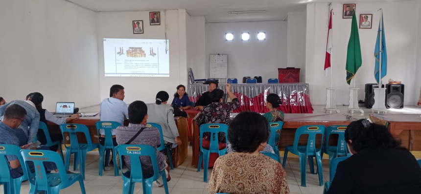 Rapat Lanjutan Persiapan Natal Oikumene Kecamatan Parmaksian