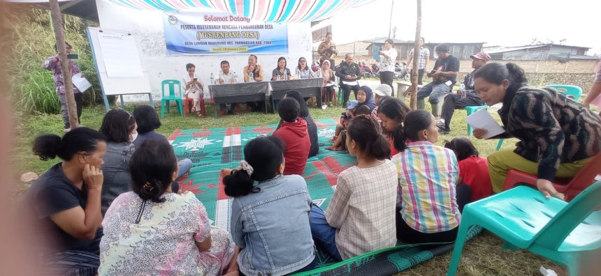 Monitoring RKPD 2025 di Desa Lumban Manurung