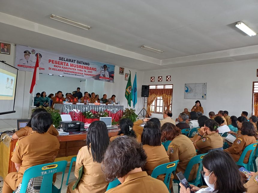 Musyawarah Perencanaan Pembangunan TA.2025 di Kecamatan Parmaksian