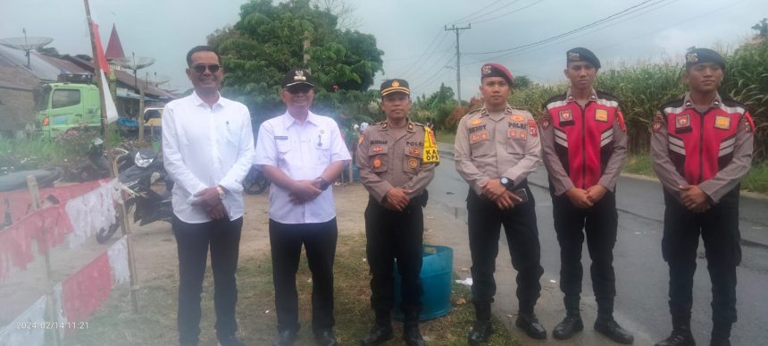 Monitoring Pelaksanaan Pemilihan Umum 14 Februari 2024 di Kecamatan Parmaksian