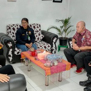 Monitoring Kapolres Toba setelah pelaksanaan Pemilihan Umum 14 Februari 2024 di Kantor Camat Parmaksian