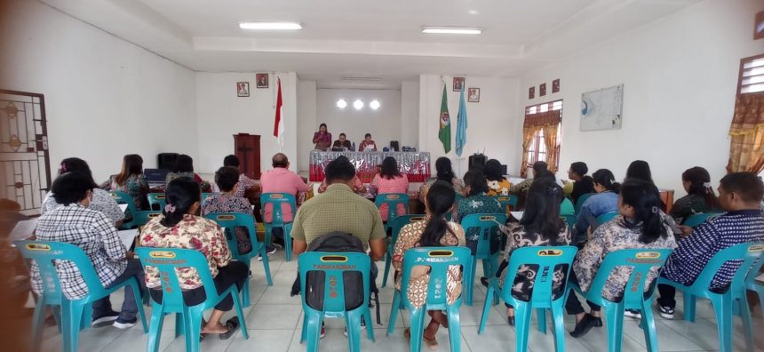 Ibadah Jumat di Lingkungan Kecamatan Parmaksian Kabupaten Toba