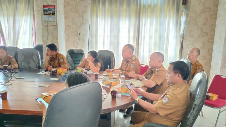 Rapat Penyelenggaraan Penilaian & Pembinaan Kecamatan Terbaik Tingkat Propinsi Sumut Tahun 2024