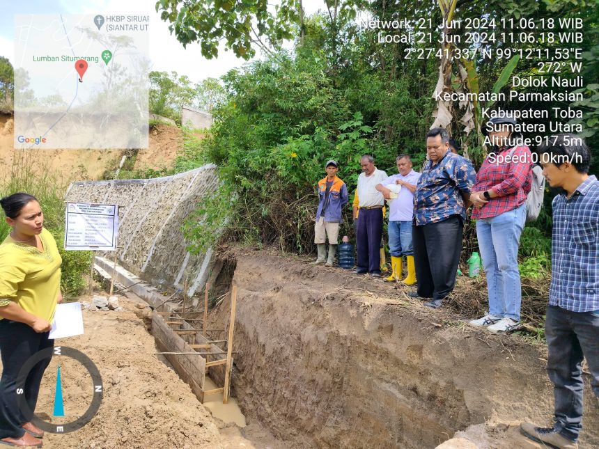 Trial Go Pembangunan Saluran Irigasi di Desa Siantar Utara