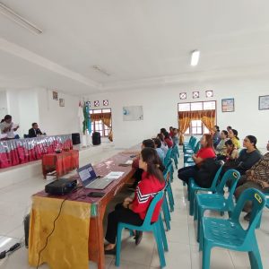 Ibadah Jumat di Aula Kantor Camat Parmaksian 20 September 2024