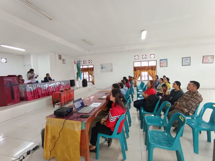 Ibadah Jumat di Aula Kantor Camat Parmaksian 20 September 2024