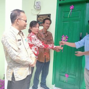 Peresmian Poskesdes Bantuan dari Pihak PT. TPL, Tbk di Desa Tangga Batu II