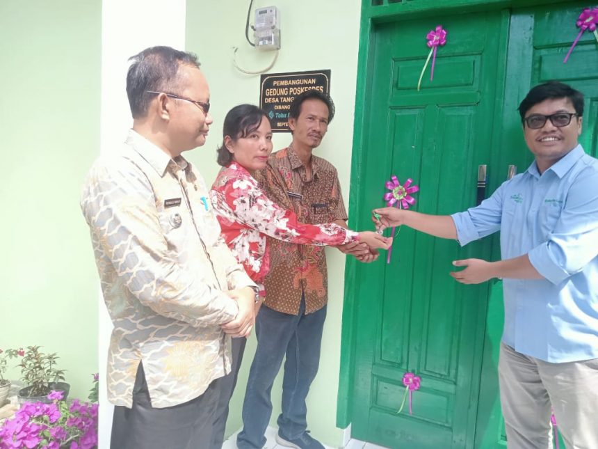 Peresmian Poskesdes Bantuan dari Pihak PT. TPL, Tbk di Desa Tangga Batu II