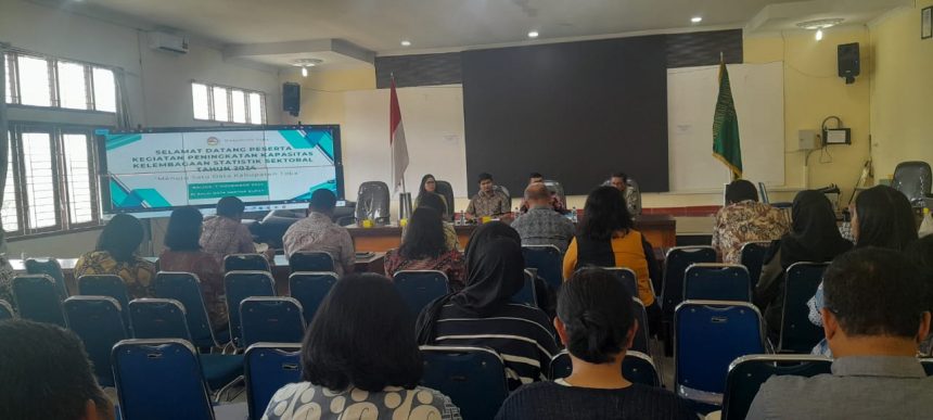 Rapat Peningkatan Kapasitas Kelembagaan Statistik Sektoral Tahun 2024