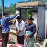 Penyerahan Bantuan Kepada Keluarga Korban Kebakaran di Desa Siantar Utara